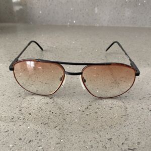 LOGO PARIS LM 132 002 AVIATOR Eyeglasses Eyewear FRAMES ONLY 58-18-145 France